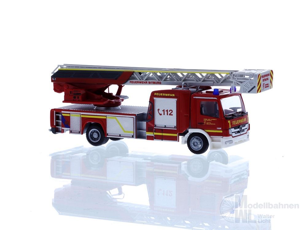 Rietze 71678 - Mercedes-Benz Atego Magirus DLK FW Bitburg H0 1:87