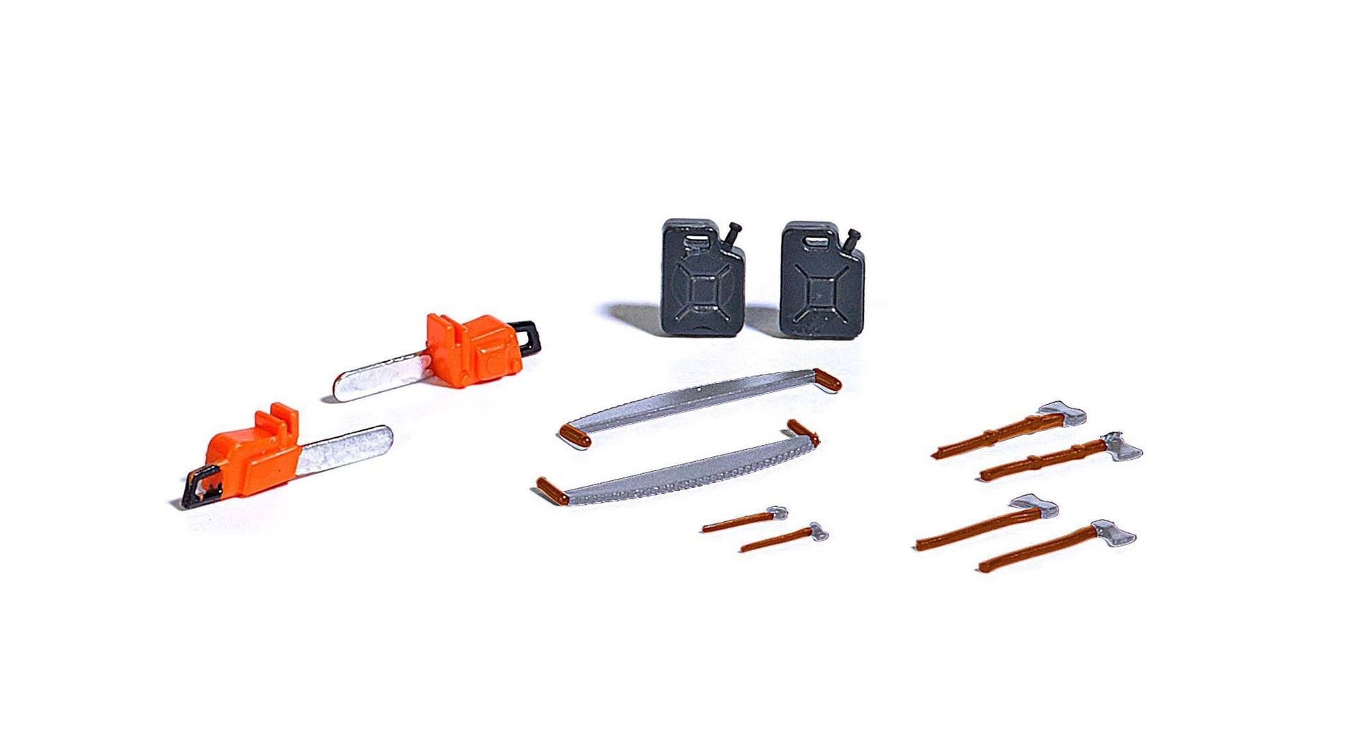 Busch 7790 - M-Set: Sägen & Äxte H0 1:87
