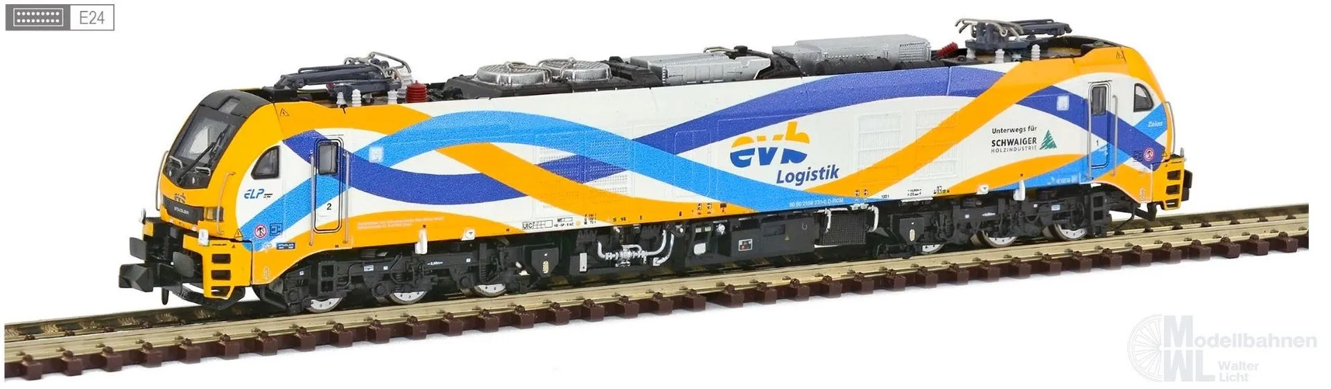 Sudexpress N1592311 - Zweikraftlok BR 159 231-0 EuroDual EVB Ep.VI N 1:160