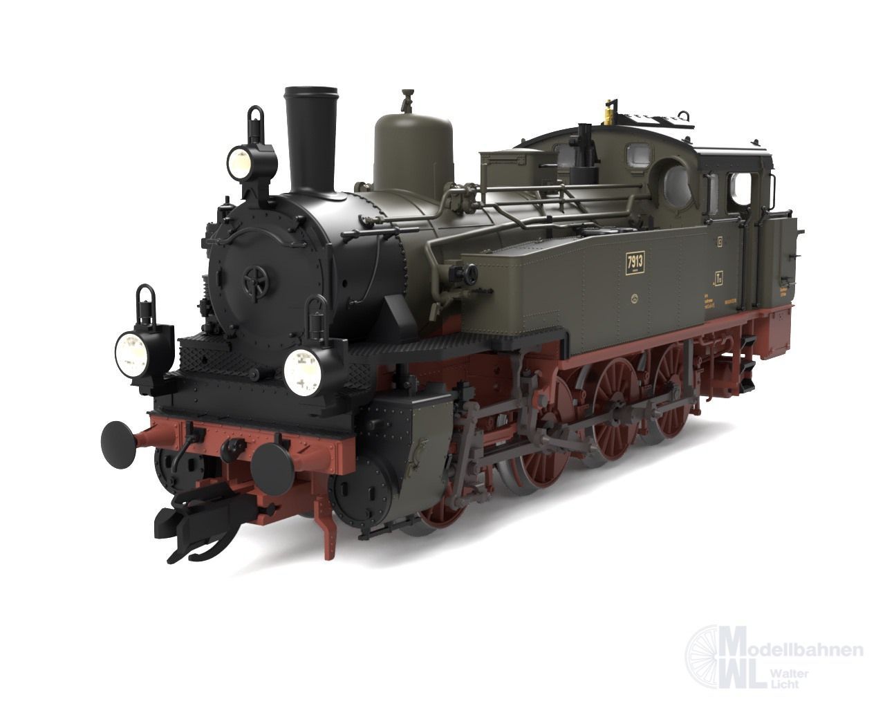 Saxonia Modellbau 120153 - Dampflok T13 KPEV Ep.I TT 1:120