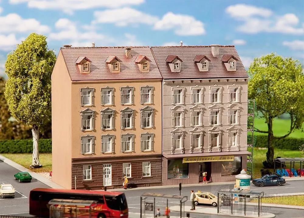 Faller 232311 - 2 Stadthäuser N 1:160