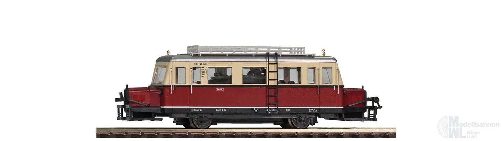 Bemo 1609916 - Wismarer Schienenbus OHE Ep.III DT 0506 H0/GL