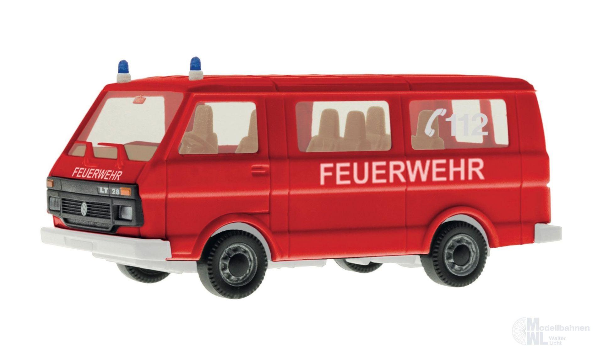 Kibri 11245 - Feuerwehr VW LT Bus mit Blaulicht H0 1:87 Kibri 11245 - Feuerwehr VW LT Bus mit Blaulicht H0 1:87