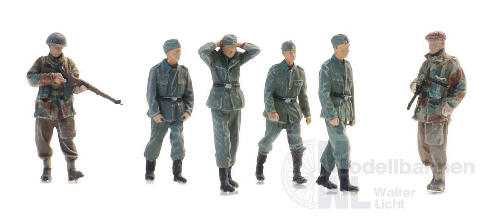 ARTITEC b.v. 5870065 - WM-Kriegsgefangene + britische Fallschirmjäger (6x) H0 1:87 ARTITEC b.v. 5870065 - WM-Kriegsgefangene + britische Fallschirmjäger (6x) H0 1:87