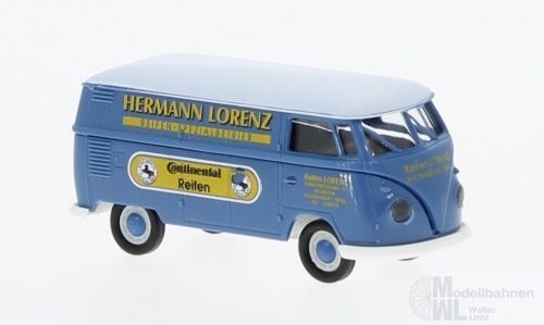 Brekina 32782 - VW T1b Kasten Spielwarenmesse Nürnberg 1960 Reifen Lorenz H0 1:87