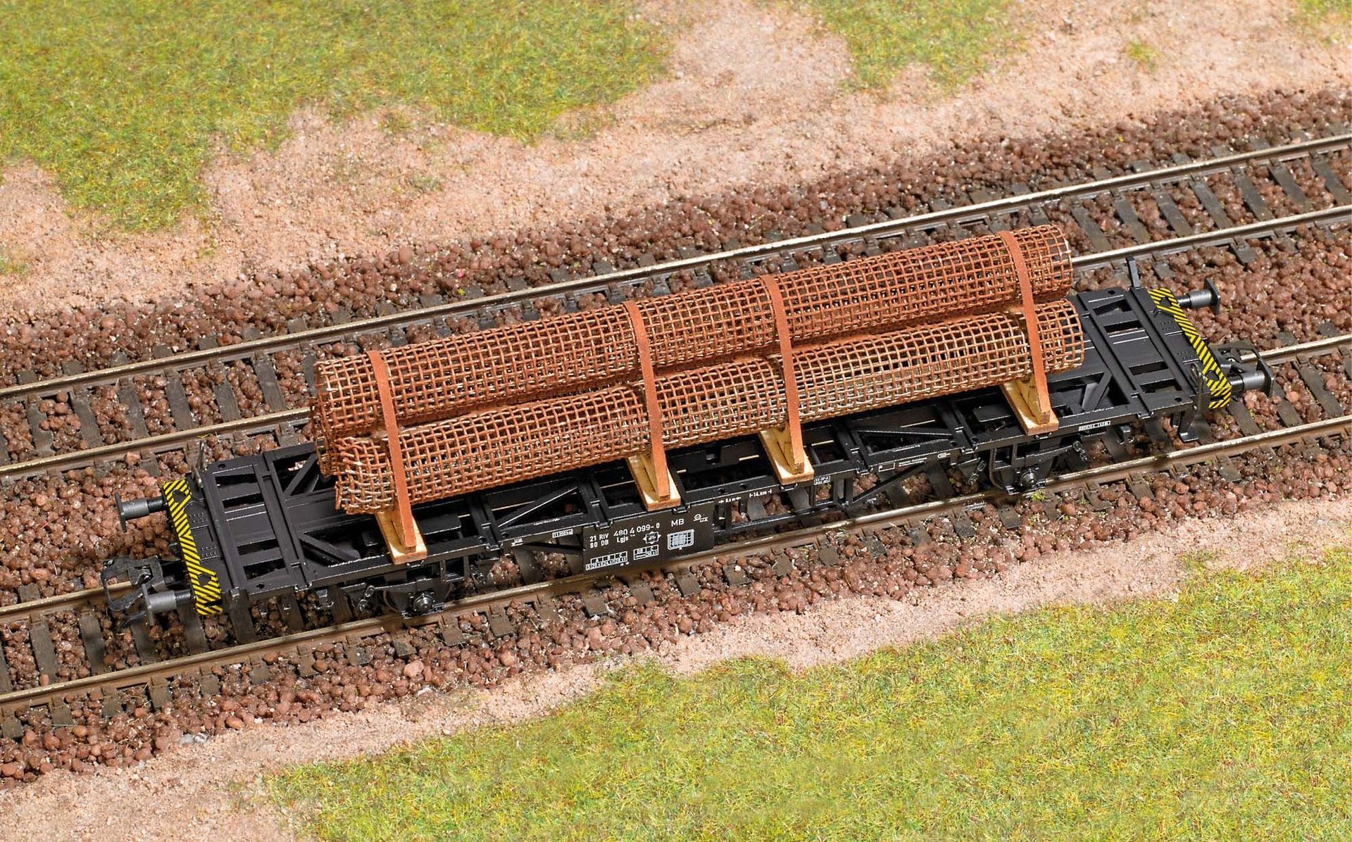 Busch 1693 - Bewehrungskörbe H0 1:87 Busch 1693 - Bewehrungskörbe H0 1:87