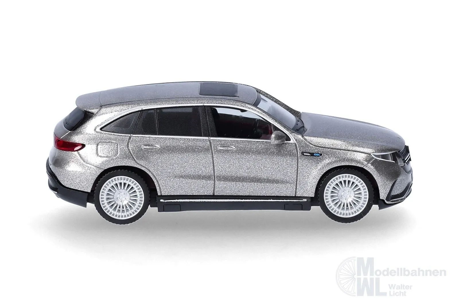 Herpa 430715-005 - Mercedes-Benz EQC AMG mojavesilber H0 1:87