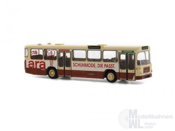 Rietze 72324 - MAN SL 200 Hüttebräucker Ara Schuhmode die passt H0 1:87 Rietze 72324 - MAN SL 200 Hüttebräucker Ara Schuhmode die passt H0 1:87