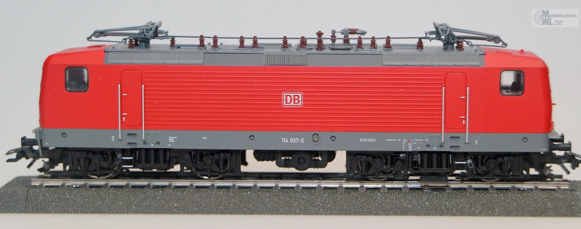 Märklin 37426 - MÄRKLIN - E-Lok BR 114 DB Ep.V H0/WS Sound mfx