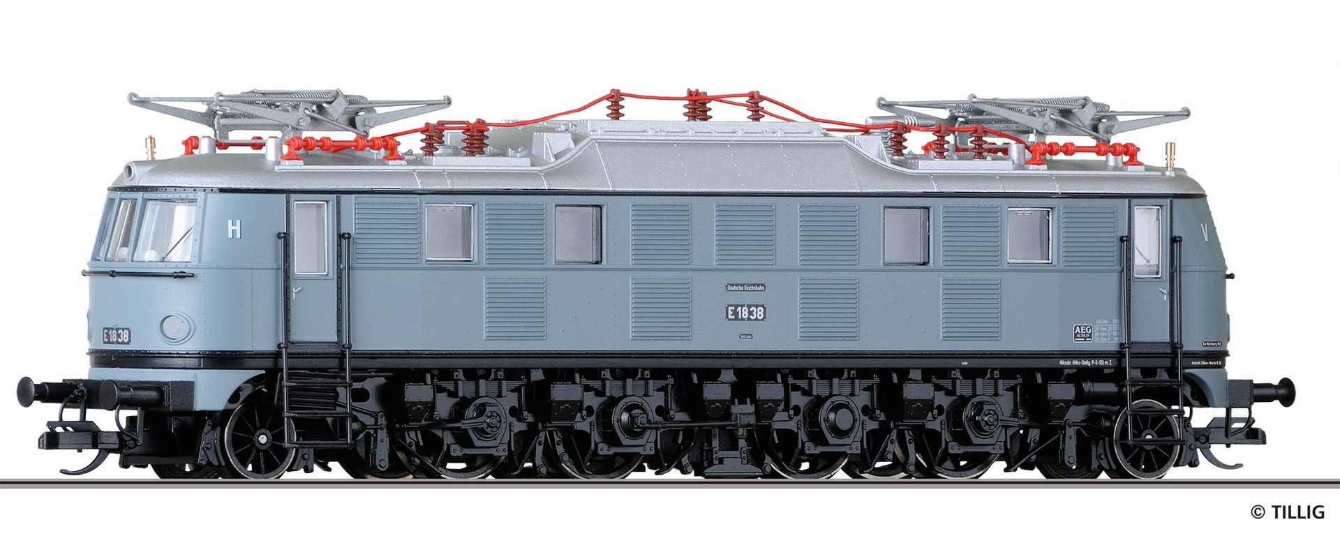 Tillig 02462 - E-Lok E 18 DRG Ep.II TT 1:120 Tillig 02462 - E-Lok E 18 DRG Ep.II TT 1:120