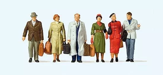 Preiser 65367 - Stehende und gehende Reisende Spur 0