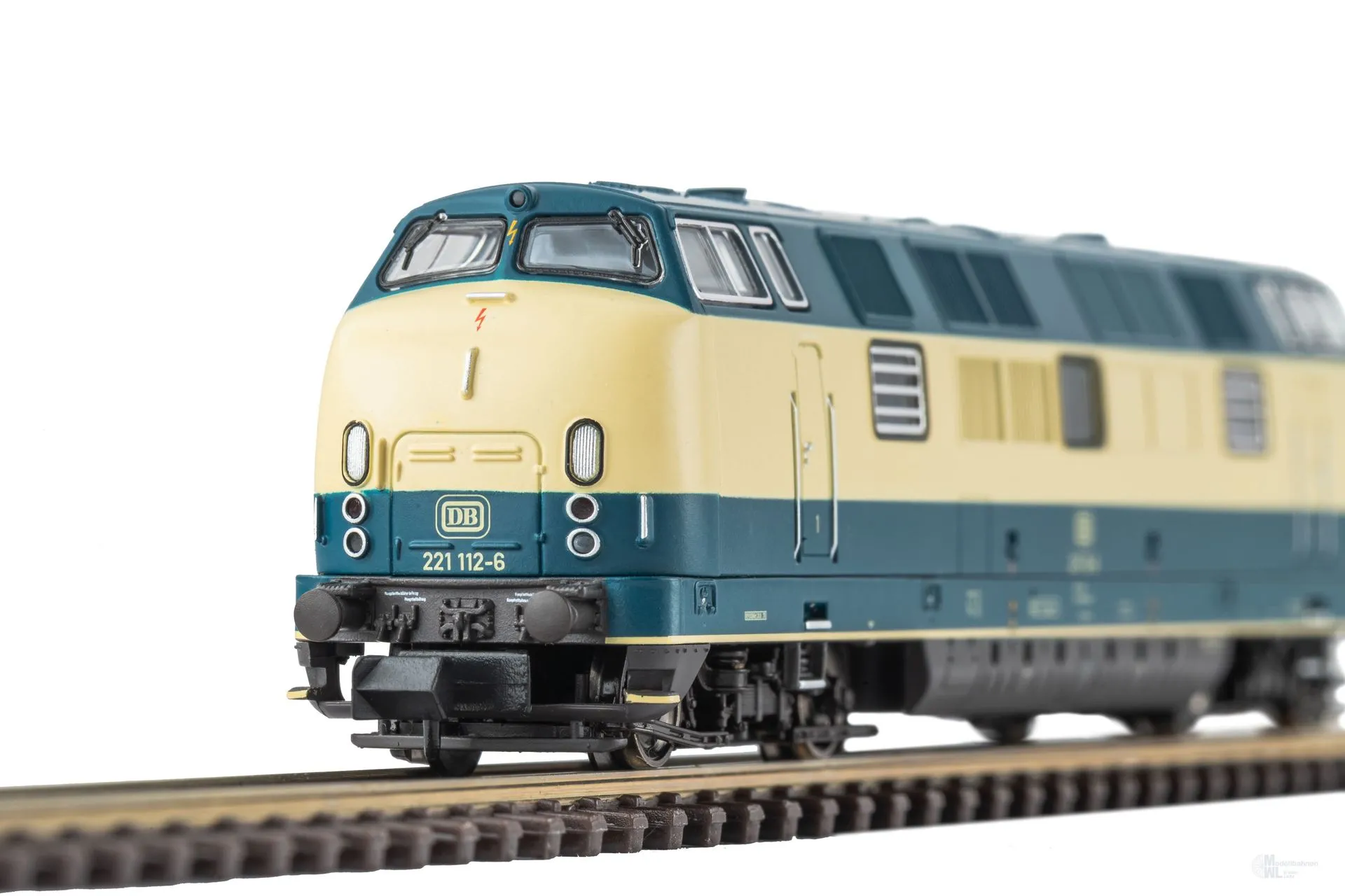 Piko 40513 - Diesellok BR 221 DB Ep.IV blau beige N 1:160 Sound