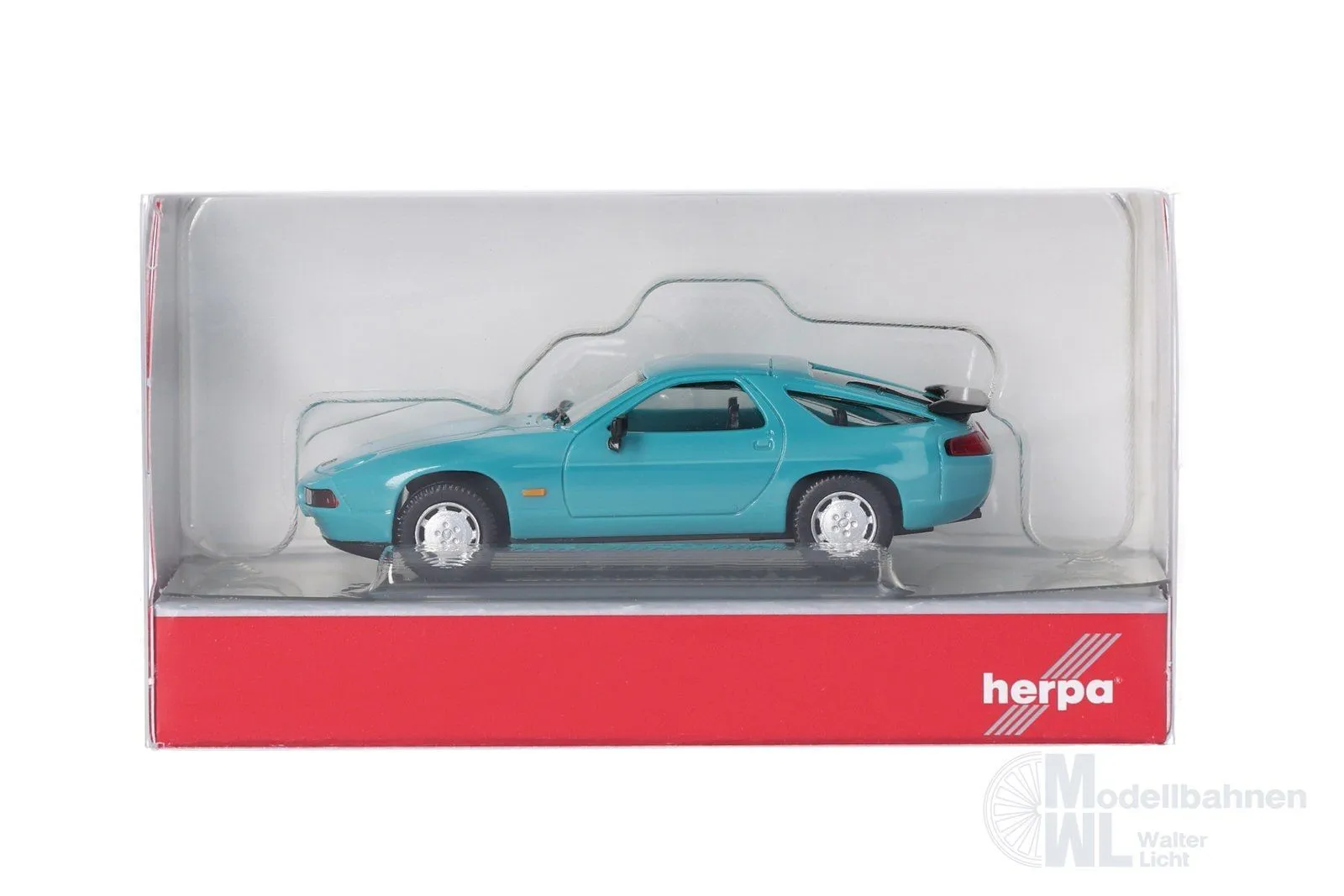 Herpa 023580-002 - Porsche 928 S4 türkis H0 1:87