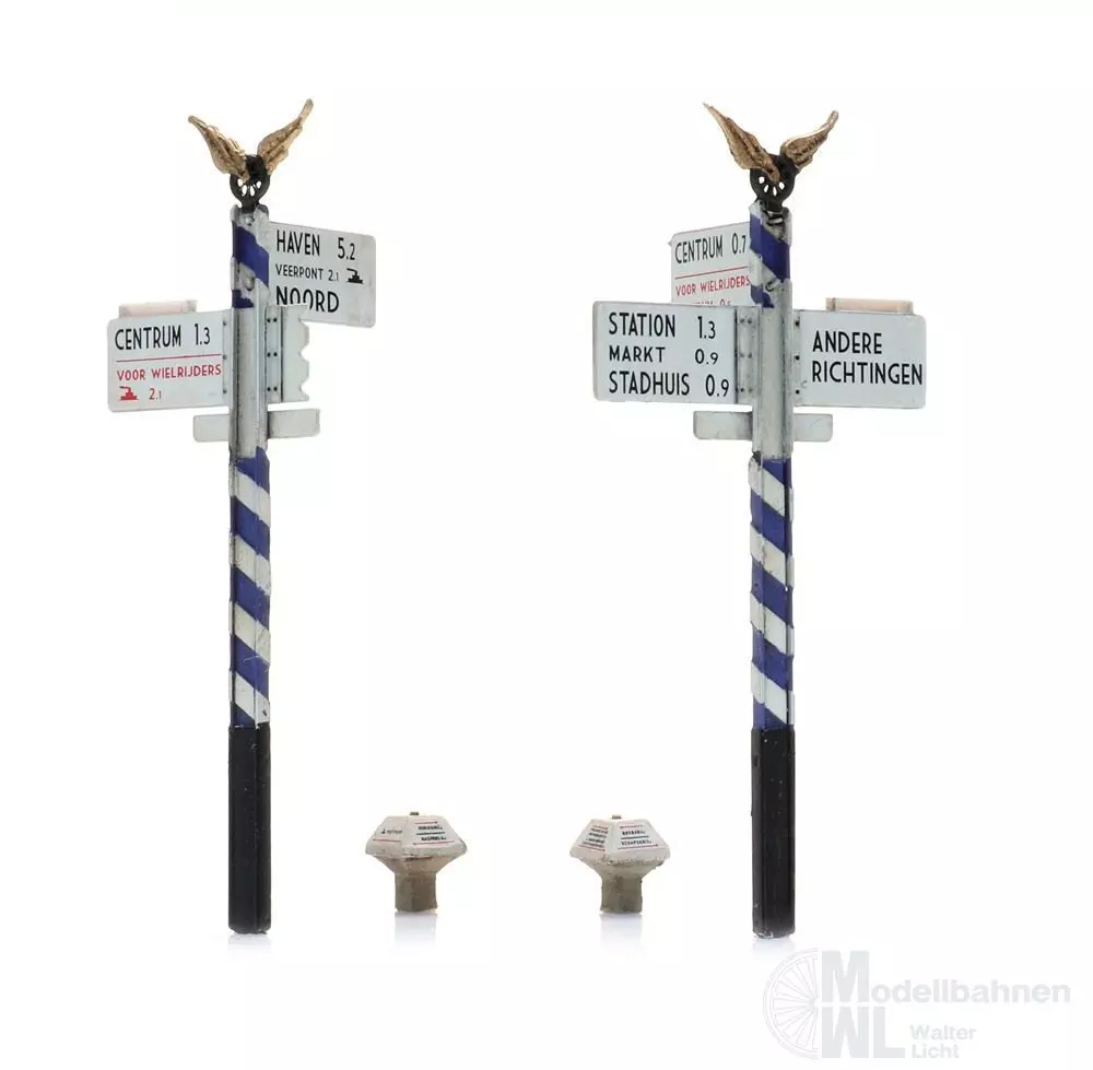 ARTITEC b.v. 387.555 - ANWB Wegweiser Fertigmodell H0 1:87