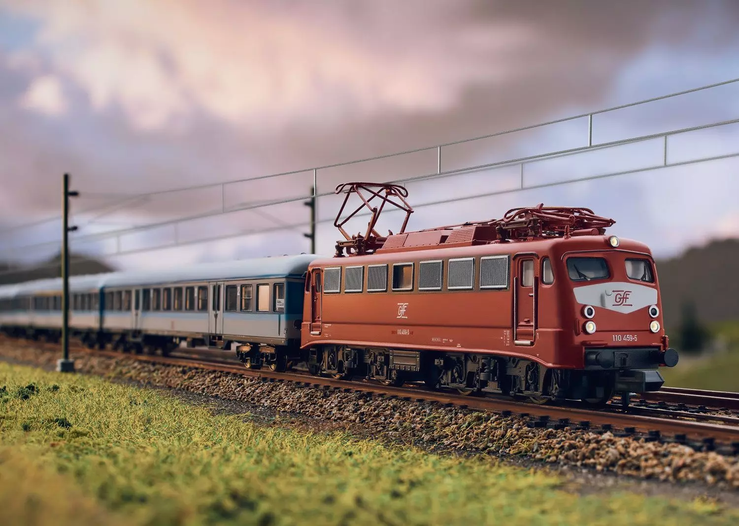 Trix 16267 - E-Lok BR 110.3. DB Ep.VI N 1:160 Sound