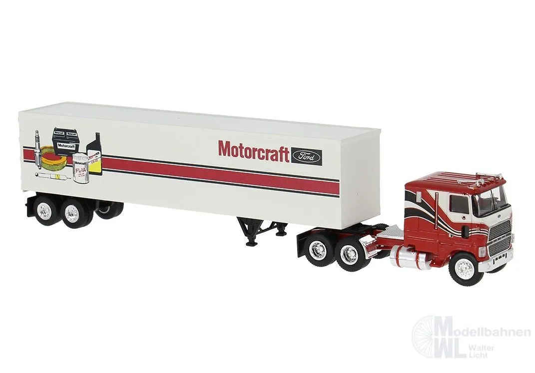 Brekina 85863 - Ford CLT 9000 Sattelzug Motorcraft (USA) H0 1:87
