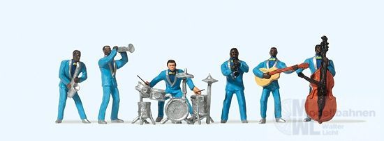 Preiser 10112 - Jazz-Band H0 1:87