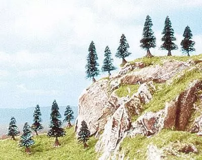 Busch 6220 - 12 Tannen 30/50 mm H0 1:87