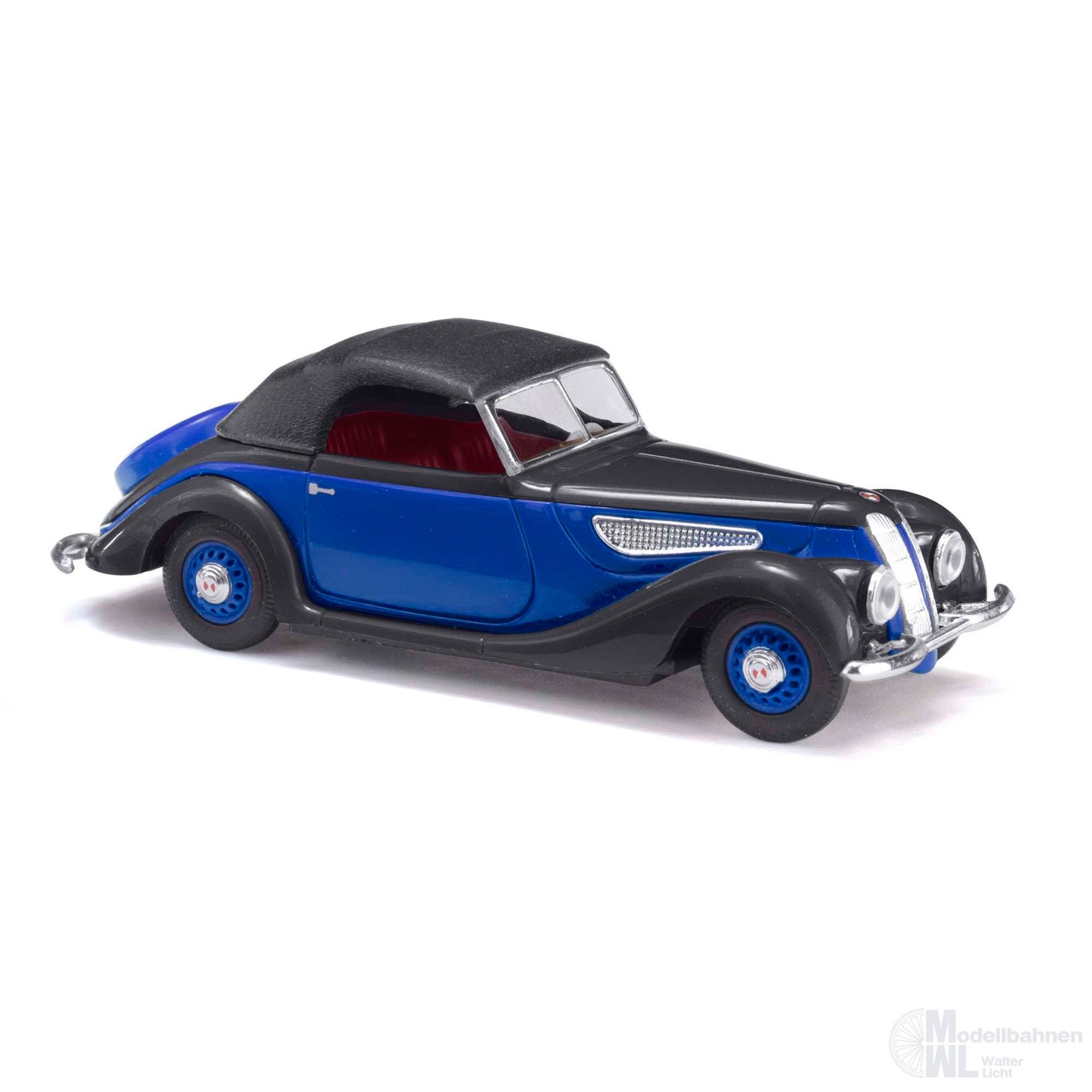 Busch 40293 - EMW 327 Cabrio blau H0 1:87