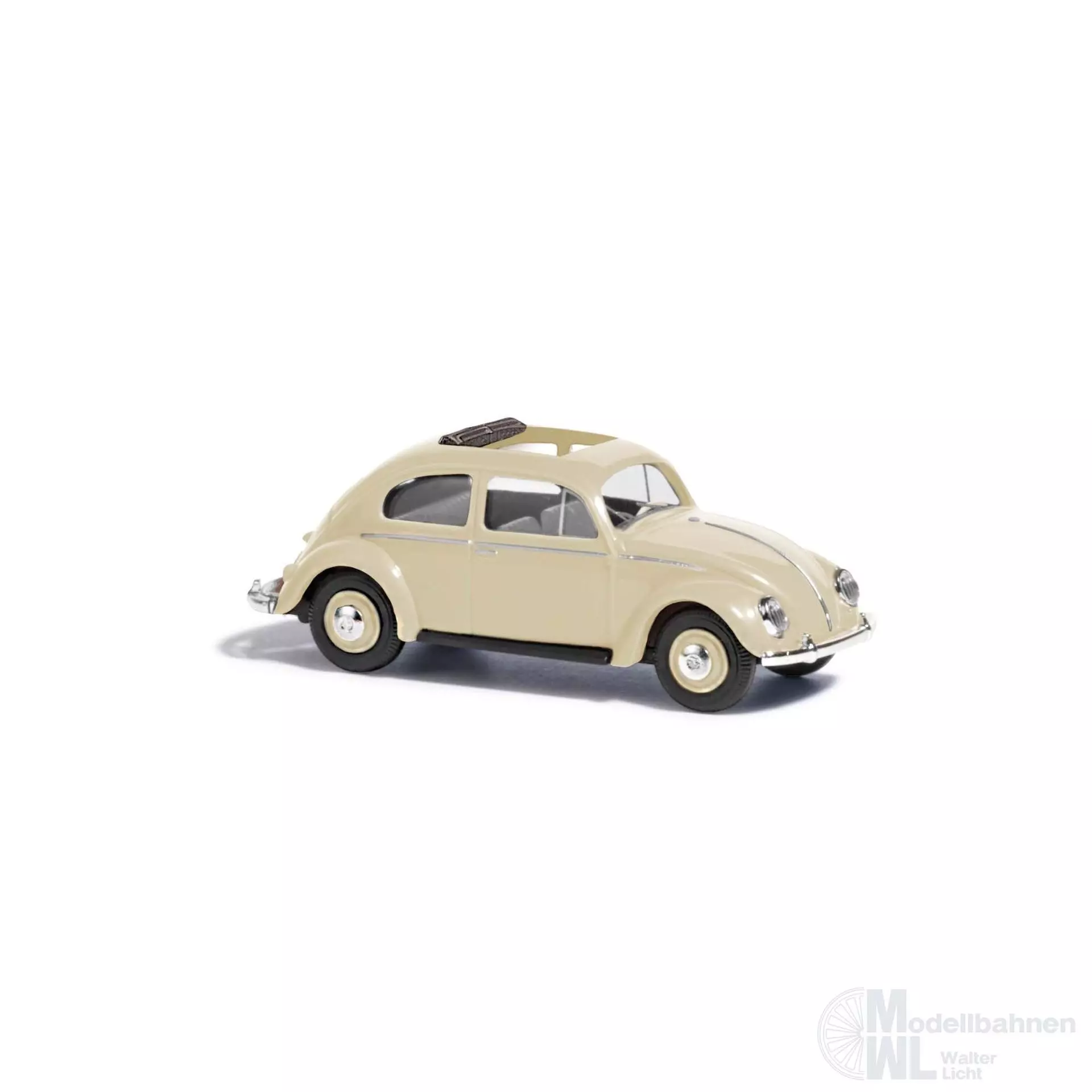 Busch 52945 - VW Käfer Beige mit Stoffdach H0 1:87