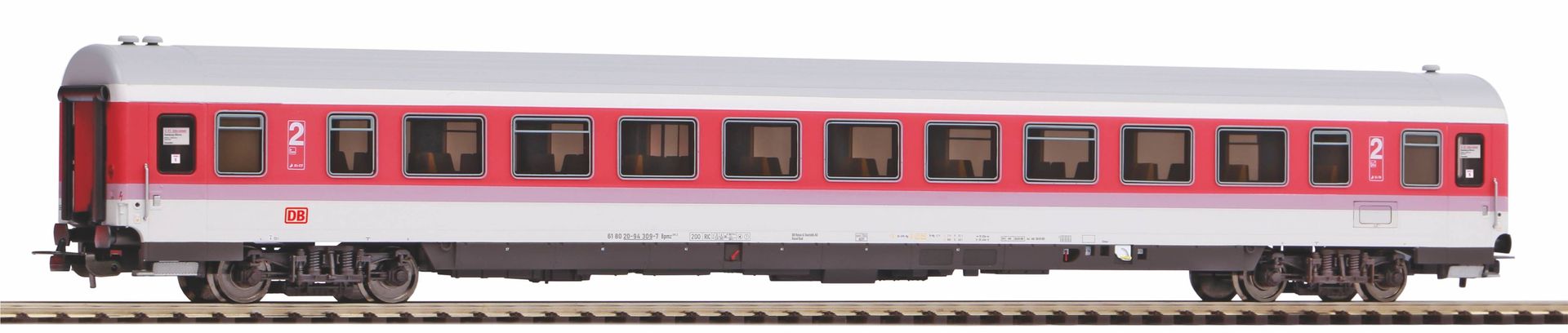 Piko 59674 - Personenwagen DB Ep.V 2.KL. Bpmz IC 602 Gorch Fock H0/GL