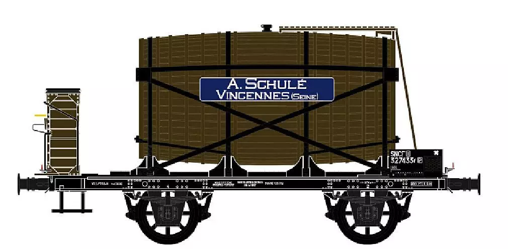 LS Models 30564 - Weinwagen OCEM SNCF/SCHULE Ep.IIIa H0/GL