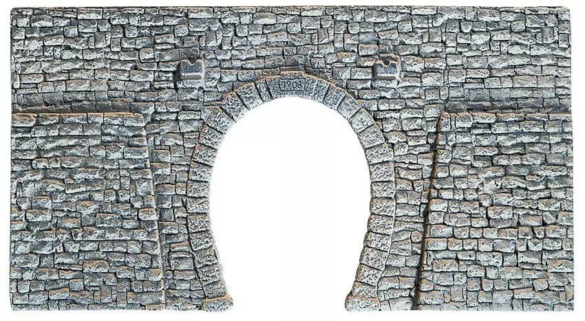 Noch 58247 - Tunnel-Portal 1-gleisig, 23,5 x 13 cm H0 1:87
