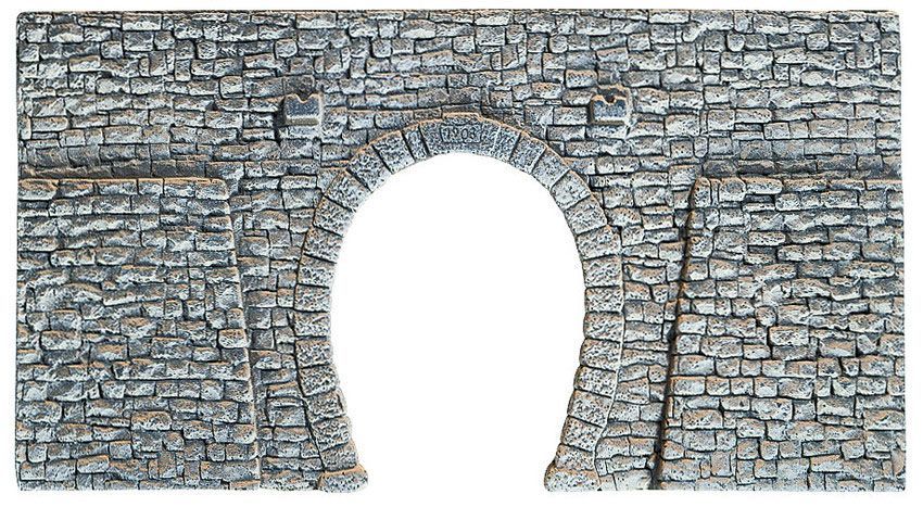 Noch 58247 - Tunnel-Portal 1-gleisig, 23,5 x 13 cm H0 1:87