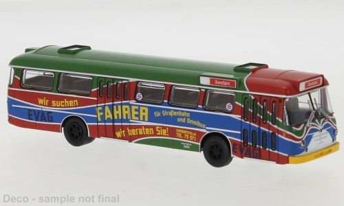 Brekina 59372 - Büssing Senator EVAG Fahrer gesucht H0 1:87