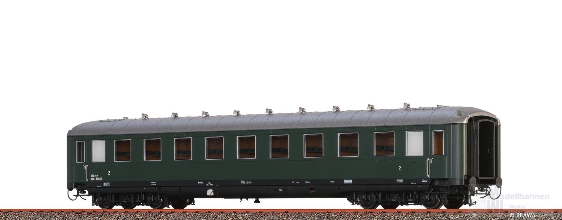 Brawa 51104 - Schürzenwagen ÖBB Ep.III B4üh 30 605 H0/GL BASIC