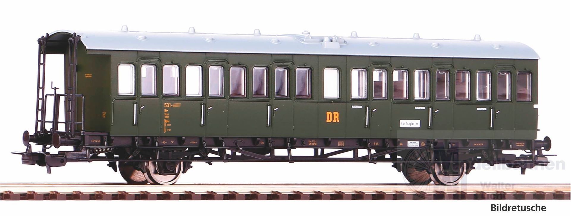 Piko 53193 - Sachsenwagen DR Ep.III Bp 2.Betr.Nr. H0/GL