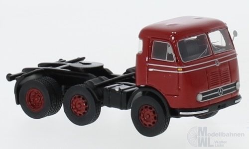 BoS-Models 87566 - Mercedes LPS 333 rot 1960 1:87