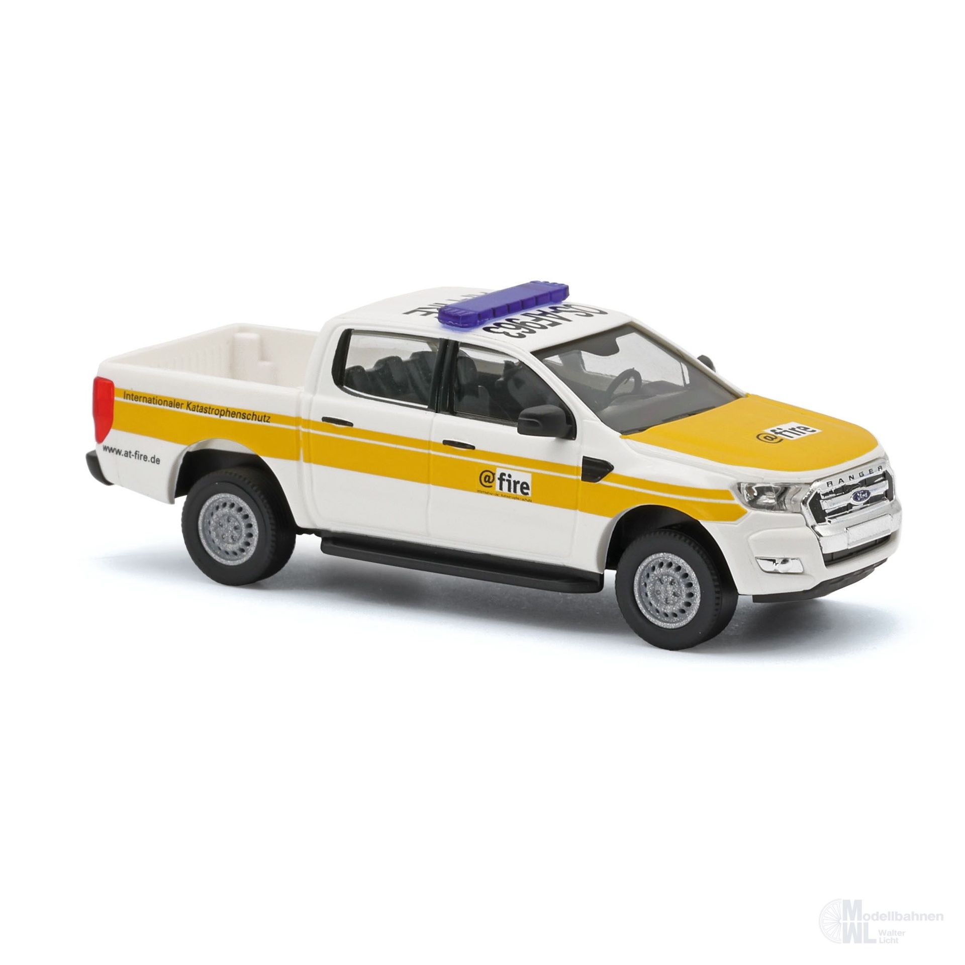 Busch 52860 - Ford Ranger Fire Katastrophenschutz Baujahr 2016 H0 1:87
