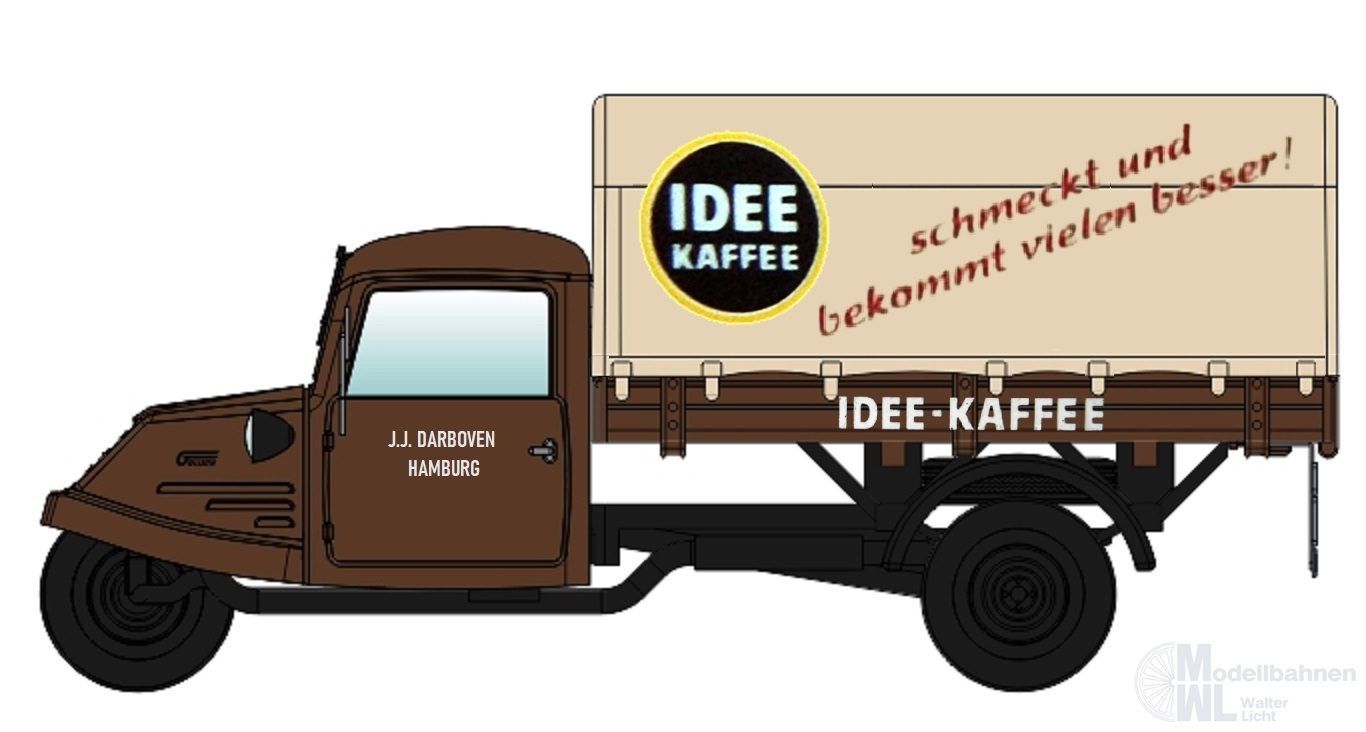 NPE NA88191 - Goliath GD 750 Pritsche/Plane Idee Kaffee H0 1:87