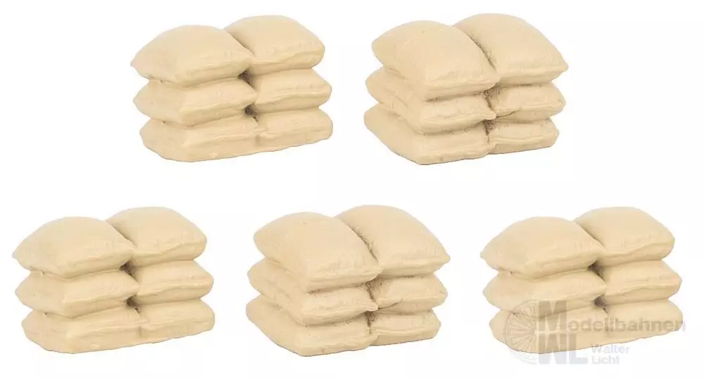 Faller 180010 - Säcke gestapelt 30 Stück H0 1:87