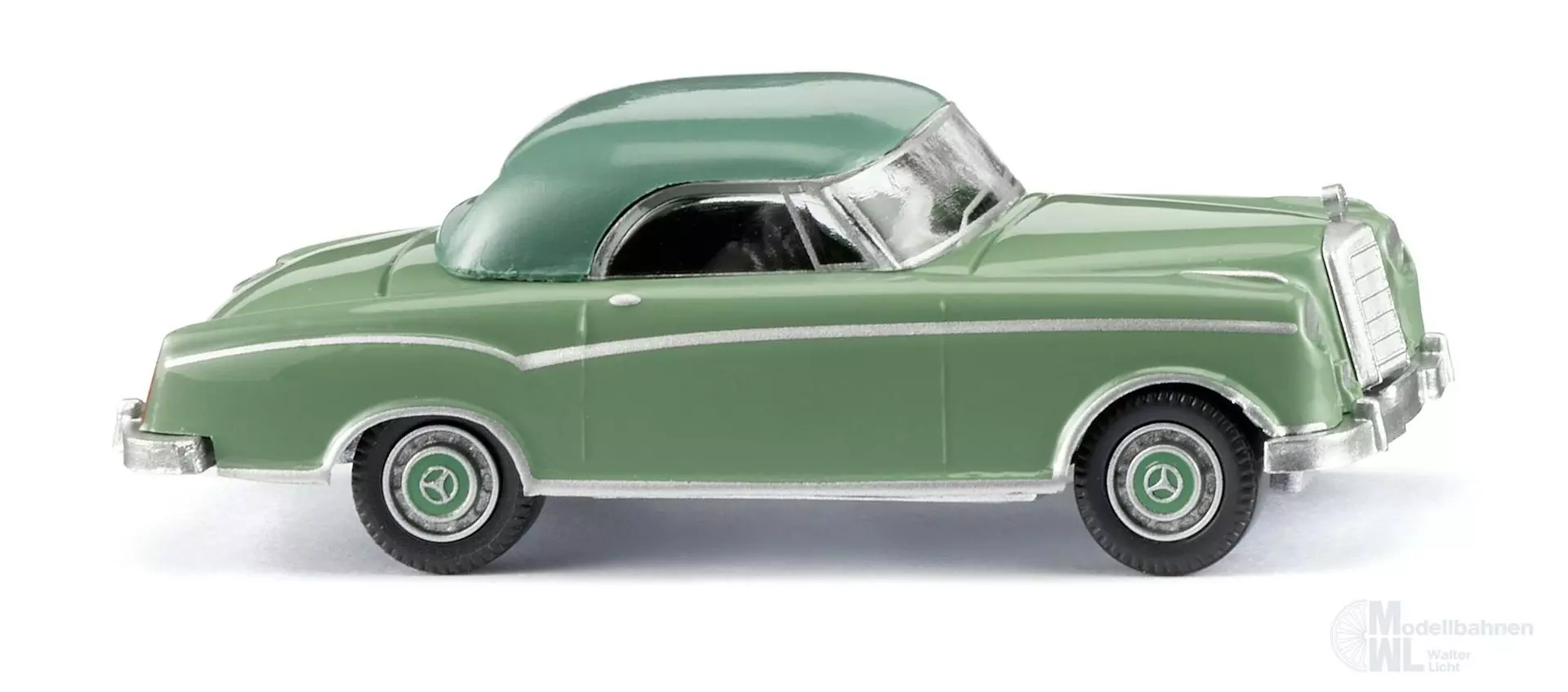 Wiking 039014 - Mercedes-Benz 220 Coupé - hellgrün H0 1:87