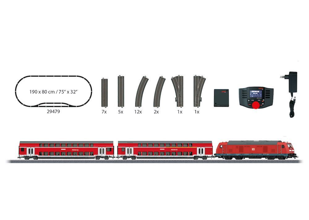 Märklin 29479 - Digital-Startpackung Regional-Express DB Ep.VI H0/WS Sound