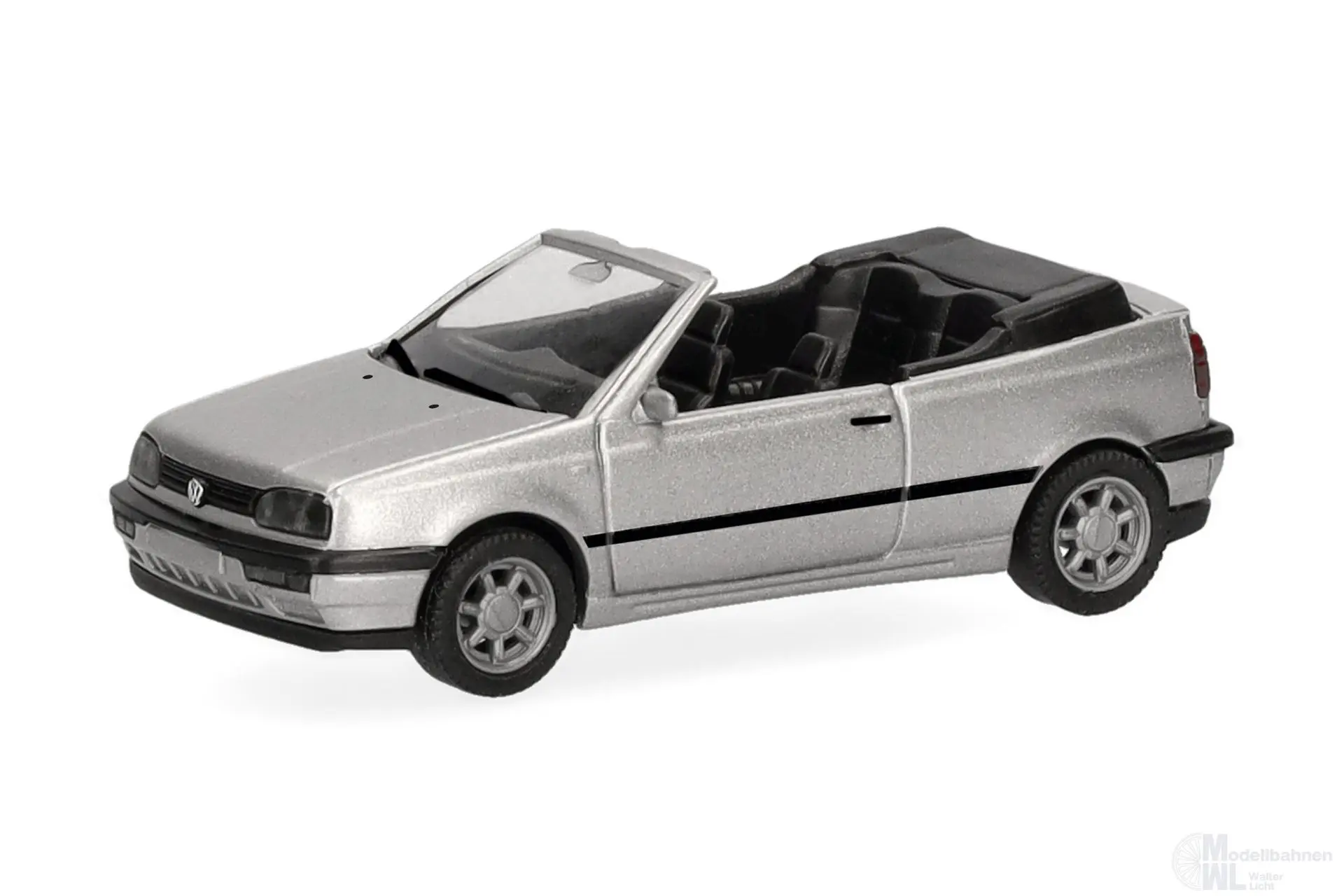 Herpa 031547-002 - VW Golf III Cabrio titansilber H0 1:87