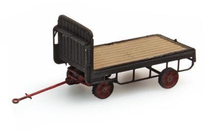 ARTITEC b.v. 316.14-BK - Anhänger Bahnsteigkarre schwarz N 1:160