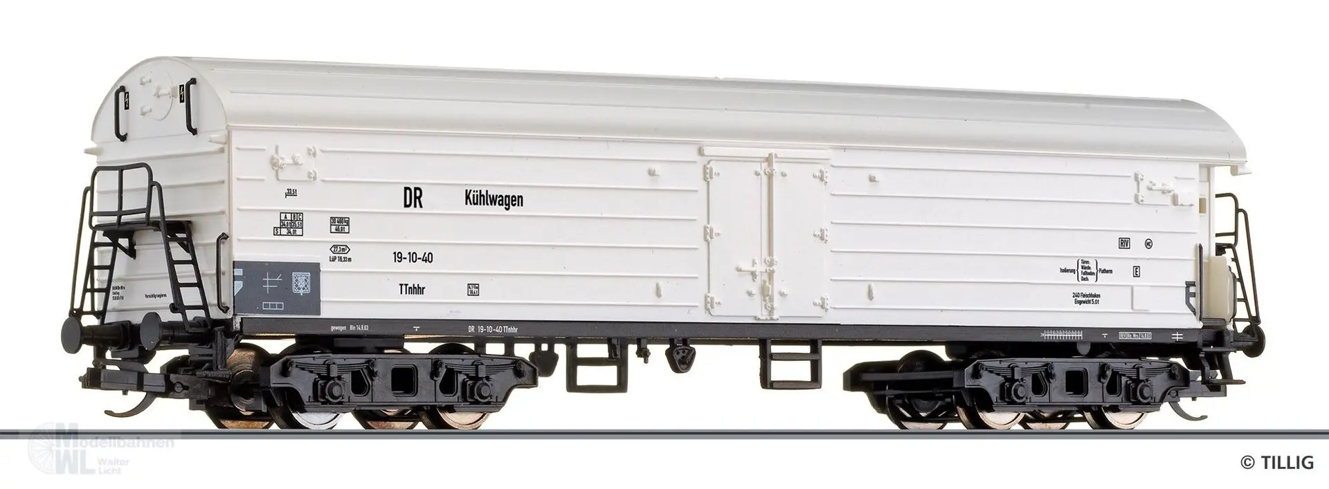 Tillig 15326 - Kühlwagen DR Ep.III TTnhr TT 1:120
