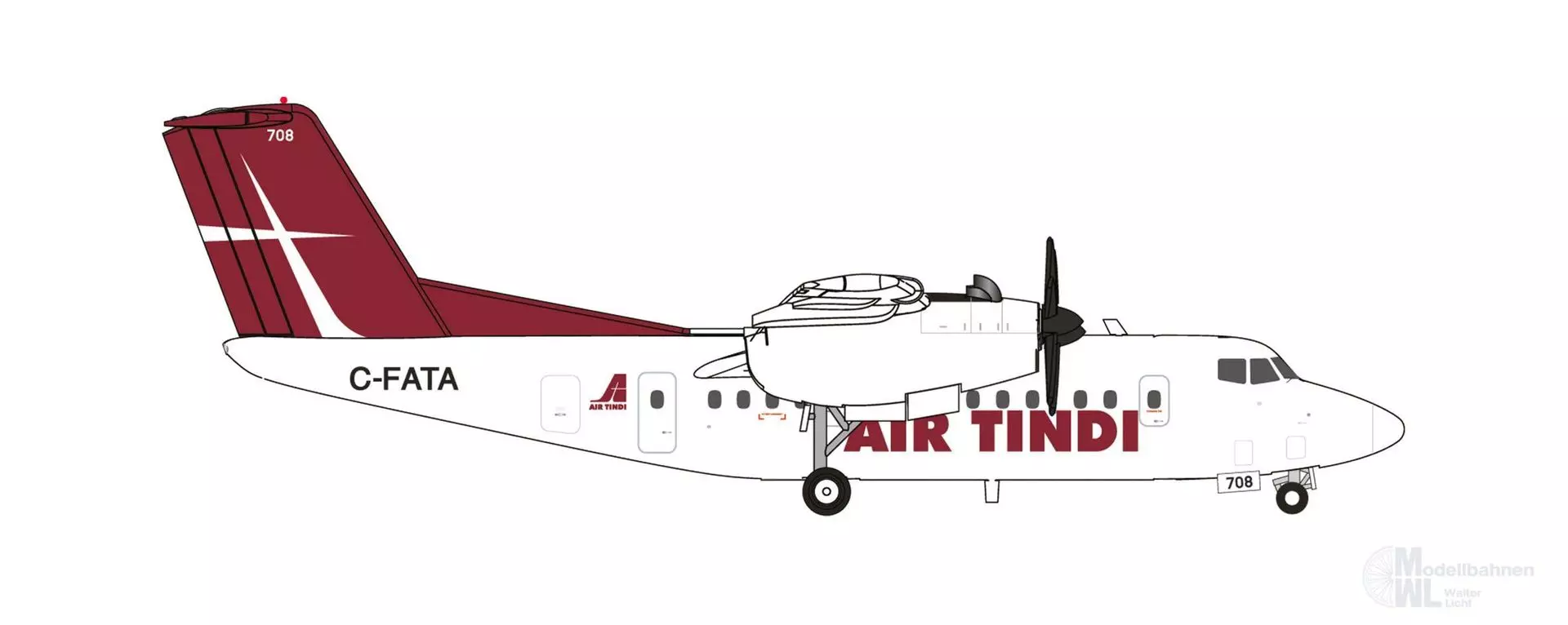 Herpa 573849 - DHC-7 Air Tindi 1:200