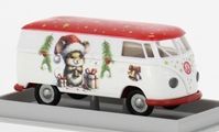 Brekina 932377 - VW T1 Weihnachtsbus H0 1:87