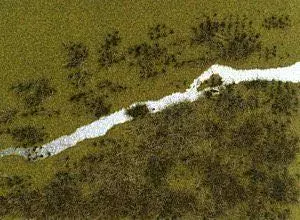 Busch 1313 - Flusslandschaft H0 1:87