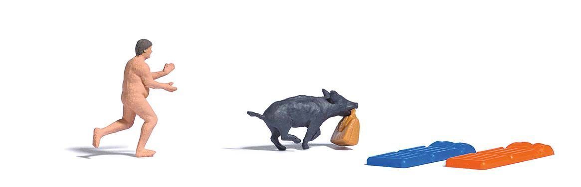 Busch 7948 - A-Set: Wildschweinalarm H0 1:87 Busch 7948 - A-Set: Wildschweinalarm H0 1:87
