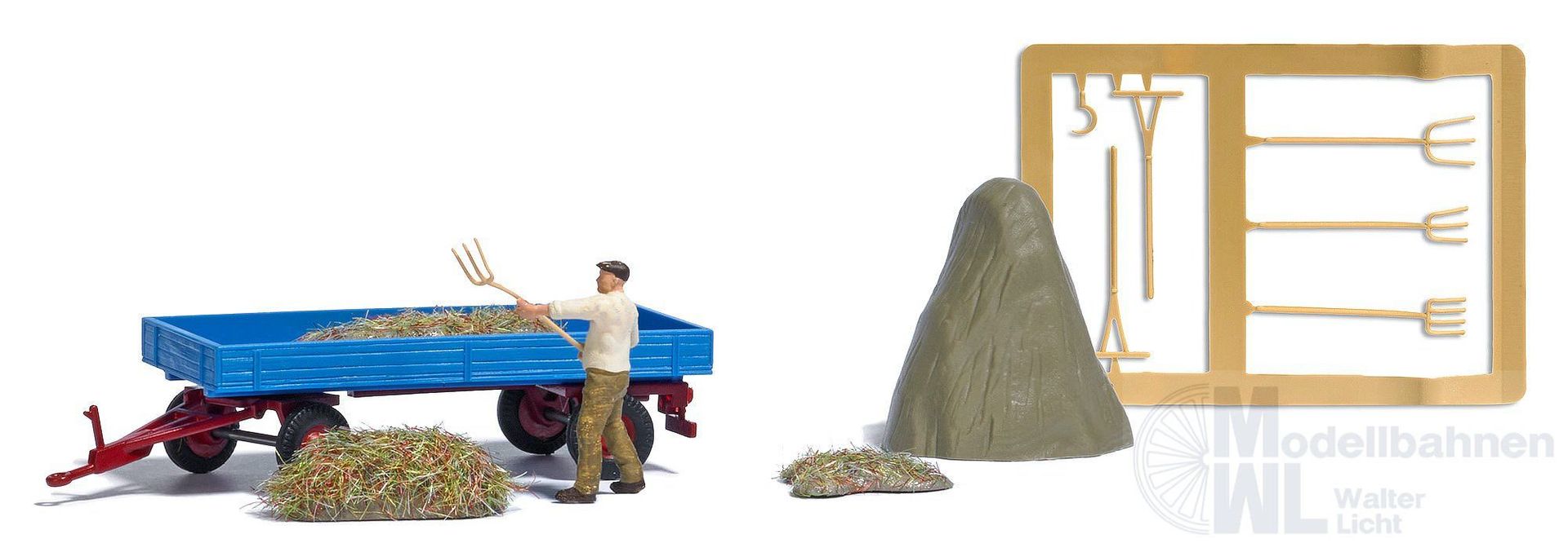 Busch 79851 - A-Set:Heuernte H0 1:87 Busch 79851 - A-Set:Heuernte H0 1:87