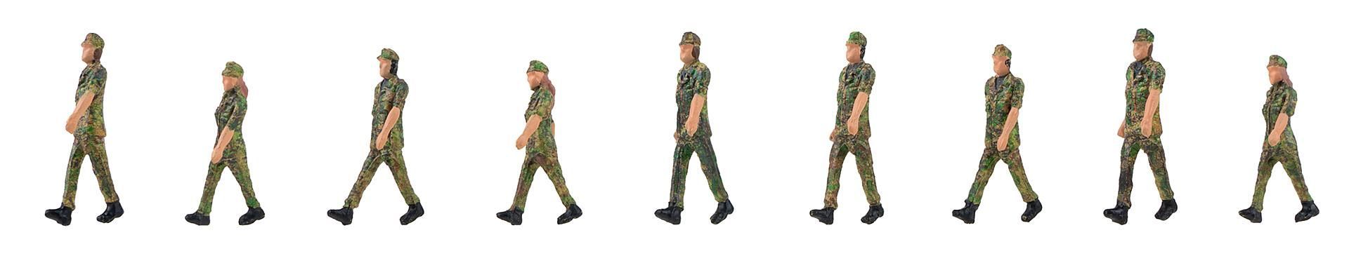 Faller 151750 - Soldaten im Gleichschritt H0 1:87 Faller 151750 - Soldaten im Gleichschritt H0 1:87