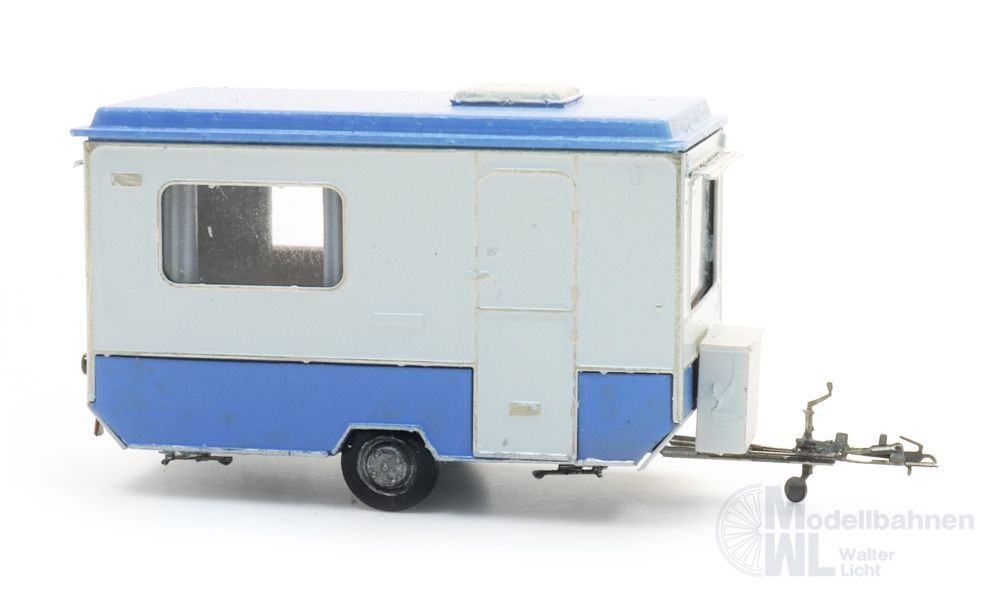 ARTITEC b.v. 387.722 - Wohnwagen DDR Bastei reisen H0 1:87 Fertigmodell