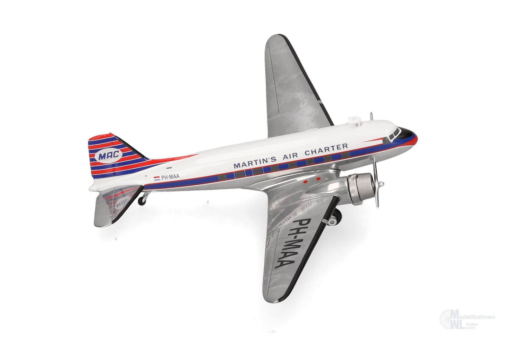 Herpa 573566 - DC-3 Martins Air Charter 1:200 Herpa 573566 - DC-3 Martins Air Charter 1:200