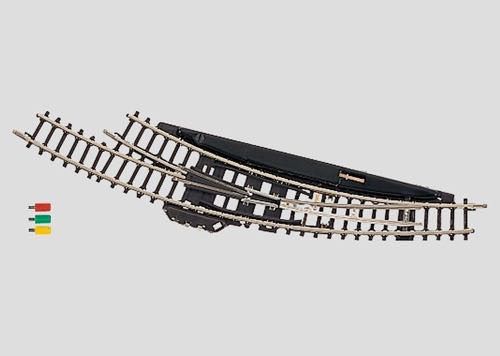 Märklin 8569 - Bogenweiche rechts elektrisch r195mm 30° Z 1:220