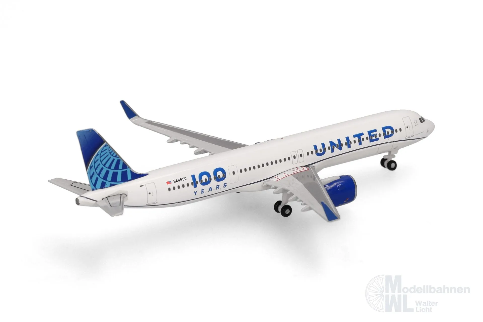 Herpa 539388 - Airbus A321neo United Airl. 100 Y 1:500